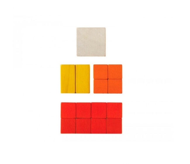 Развивающая игрушка Кубики – Дроби  